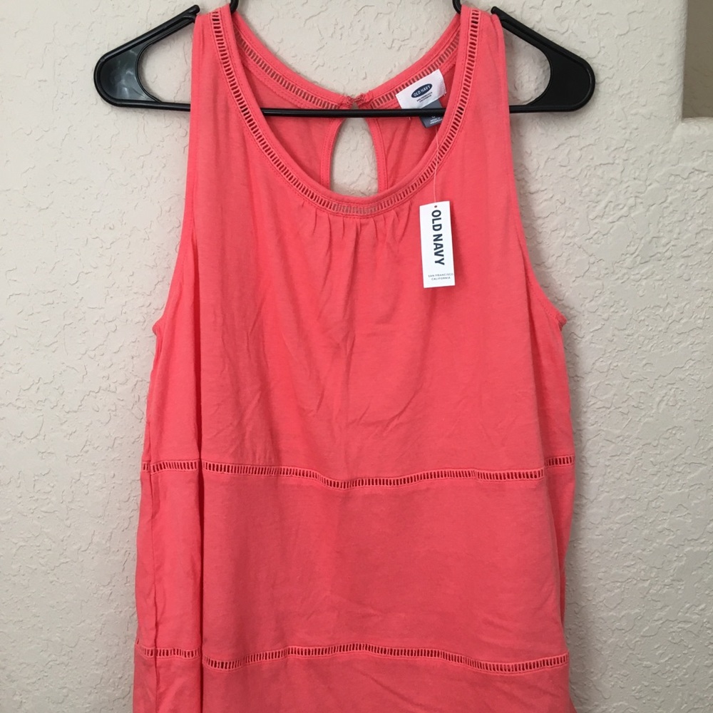 Size L. Old Navy Coral Tank.